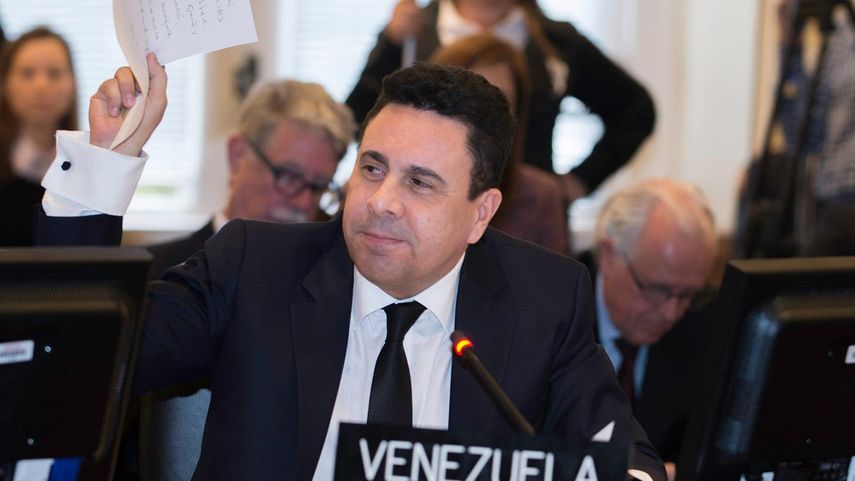 Samuel Moncada, embajador de Venezuela ante la OEA.