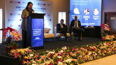 La Universidad Americana tuvo un papel protagónico en el desarrollo del “Foro Estratégico de Seguridad Hemisférica y Democracia”, (Cortesía) La Universidad Americana tuvo un papel protagónico en el desarrollo del “Foro Estratégico de Seguridad Hemisférica y Democracia”, (Cortesía)