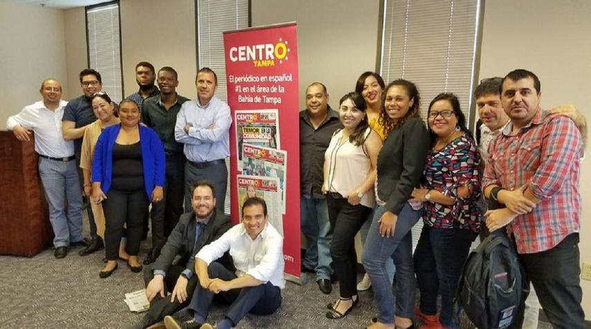 En el grupo participaron al menos 17 periodistas de países como Honduras, República Dominicana, Argentina, Colombia, Bolivia y El Salvador, entre otros.