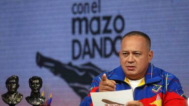 Diosdado Cabello, diputado oficialista venezolano.