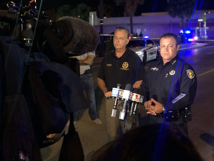 Autoridades de la Policía de Fort Lauderdale ofrecen detalles a la prensa.&nbsp;