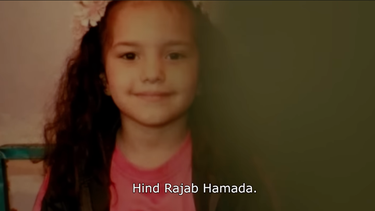 Captura de pantalla de la película La voz de Hind Rajab, prohibida en India y nominada al Óscar