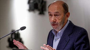 Fotografía de archivo, tomada el 26 de noviembre de 2018, del exvicepresidente del Gobierno y exsecretario general del PSOE,&nbsp;Alfredo&nbsp;Pérez Rubalcaba.&nbsp;