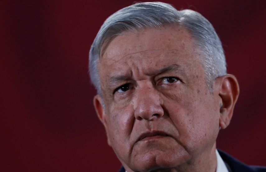 El presidente mexicano Andr&eacute;s Manuel L&oacute;pez Obrador