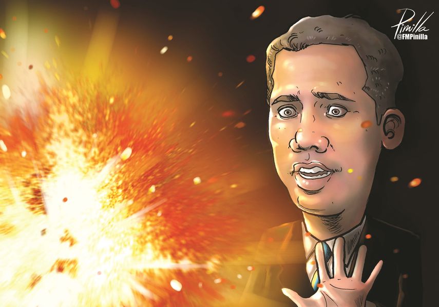 Escándalos de corrupción repercuten en la gestión del gobierno interino. 