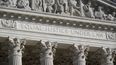 Parte del edificio de la Corte Suprema de Justicia en Washington.