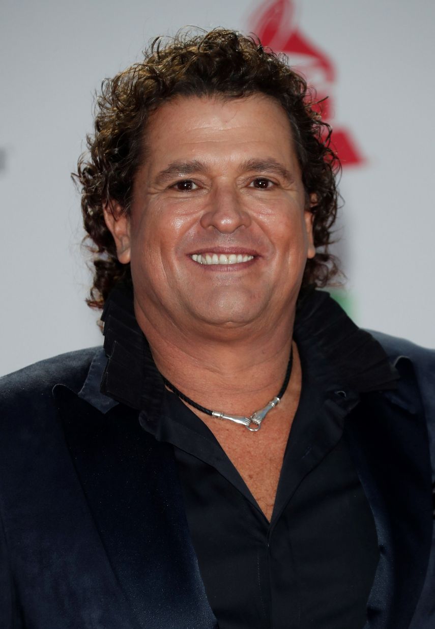 El cantautor colombiano Carlos Vives durante la pasada edición de los Latin Grammy.