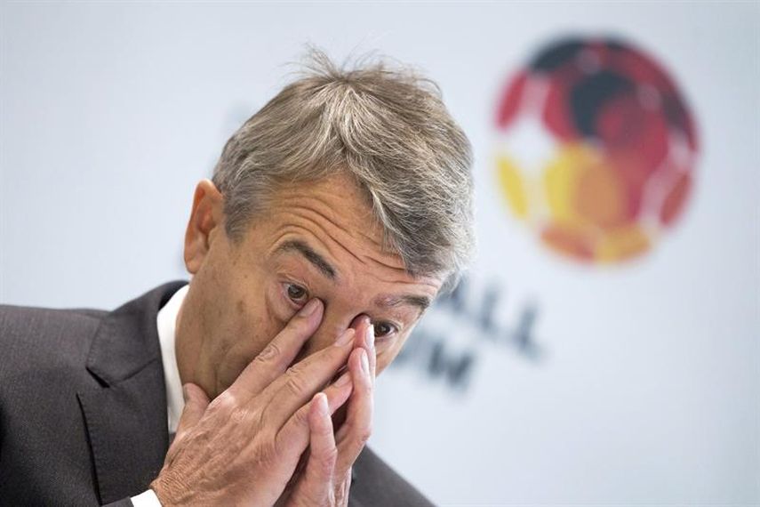 Niersbach era el favorito para tomar las riendas de la UEFA, antes del escándalo. (EFE)