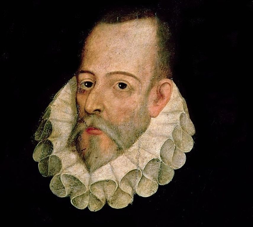 Una ilustración de Miguel de Cervantes Saavedra. (CORTESÍA). 