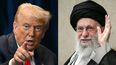 El presidente de Estados Unidos, Donald Trump, y el Líder Supremo de Irán, el Ayatolá Alí Jamenei.