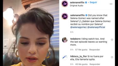 Selena Gómez.