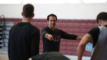 El Heat realizó este viernes su primera sesión de entrenamientos en Ciudad de México.