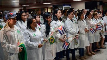 Médicos.cubanos en Brasil.&nbsp;&nbsp;