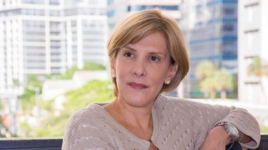 Nitu Pérez Osuna, durante una de sus visitas a Diario Las Américas. (YENDER HERNÁNDEZ)