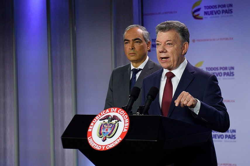 El presidente de Colombia, Juan Manuel Santos.&nbsp;