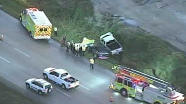 &nbsp;Turnpike sentido norte a la altura de la 836.