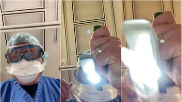 En el video, el médico Kenneth Remy puso la cámara en la posición del paciente para mostrar qué es lo que ve una persona enferma de COVID-19 en sus momentos finales.&nbsp;