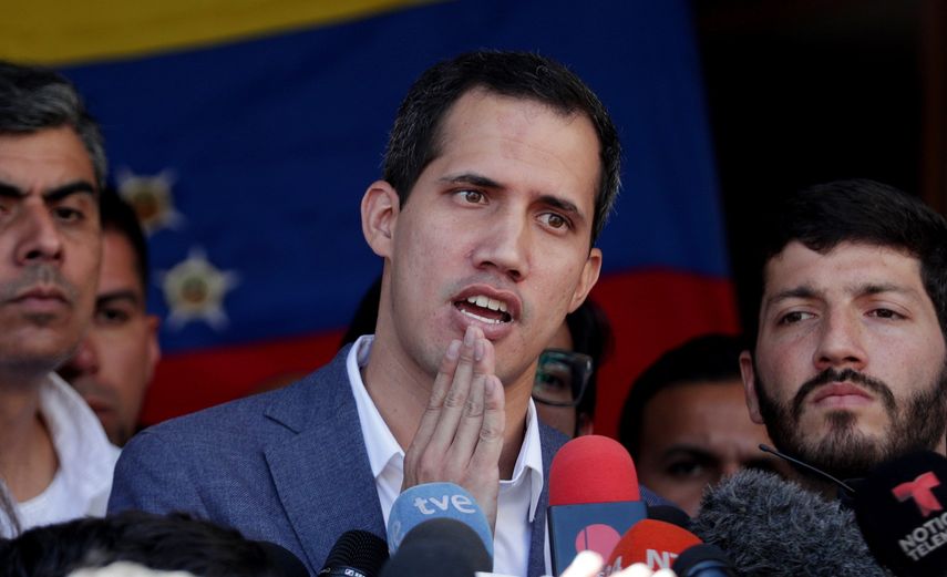 Juan Guaidó, presidente encargado de Venezuela.