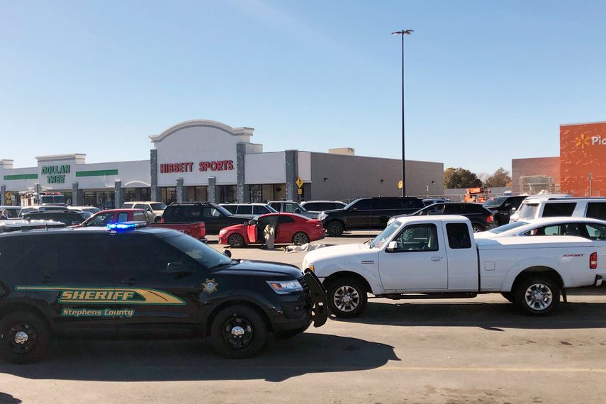 Foto de la tienda Walmart en Duncan, Oklahoma donde hubo un tiroteo el 25 de septiembre del 2019.&nbsp;