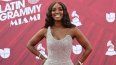 La cantante y actriz estadounidense Amara La Negra asiste a la 25.ª Entrega Anual de los Premios Grammy Latinos en el Kaseya Center de Miami, Florida, el 14 de noviembre de 2024.