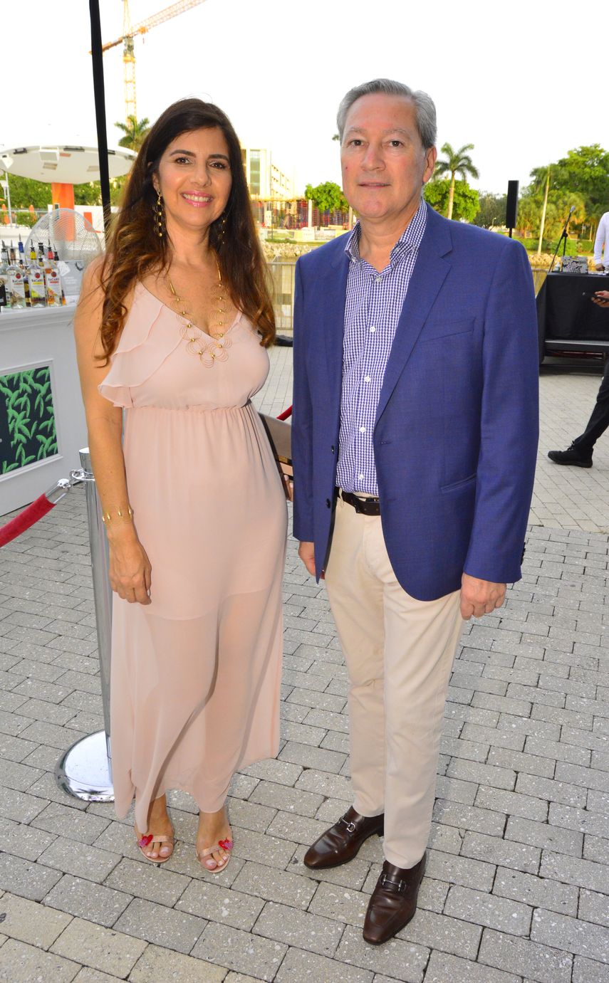Verónica lepere y Andrés Alarcón. 