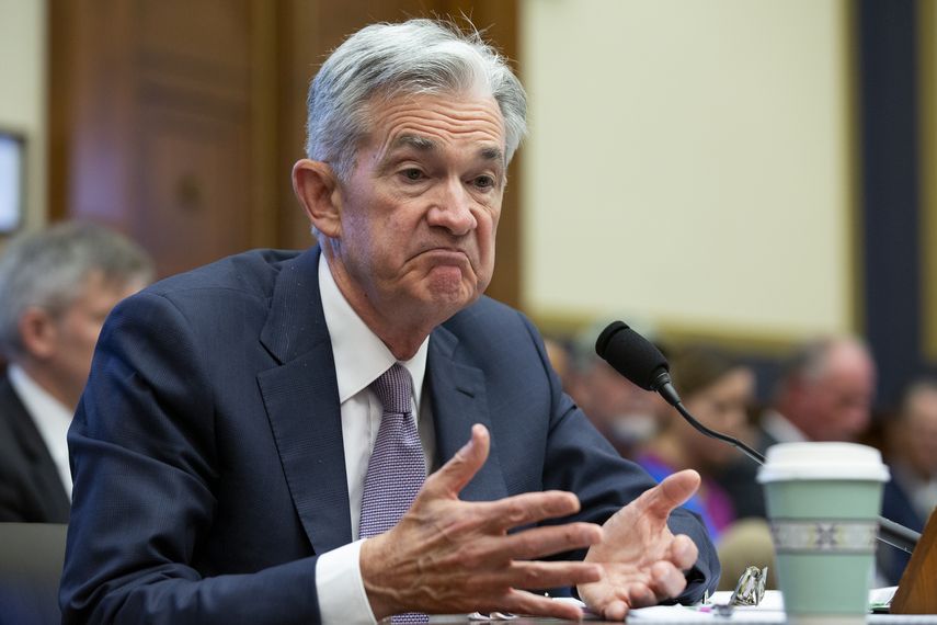 El presidente de la Reserva Federal en EEUU Jerome Powell.
