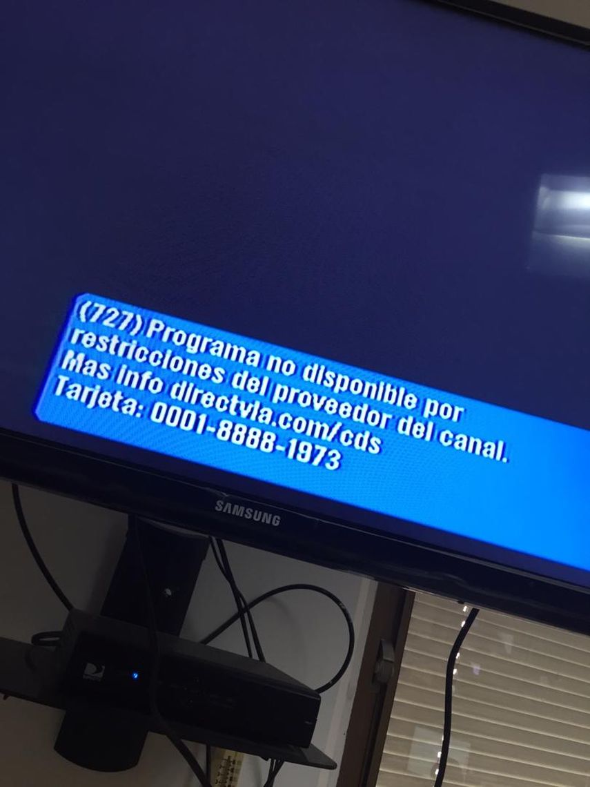 Rápidamente, usuarios de las redes sociales reportaron la situación.