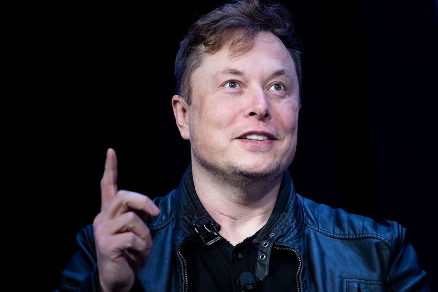 El fundador del fabricante de vehículos eléctricos Tesla, Elon Musk.