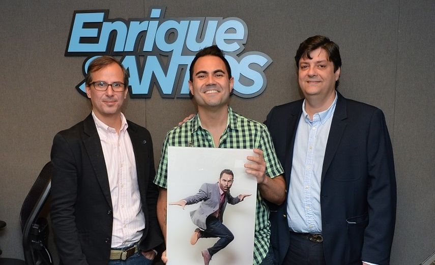 Camilo Aguiar, Enrique Santos y Manuel Aguilera. (ÁLVARO MATA)