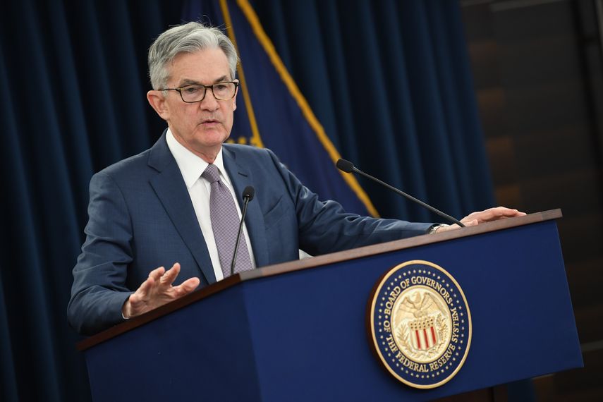 El presidente de la Reserva Federal, Jerome Powell.