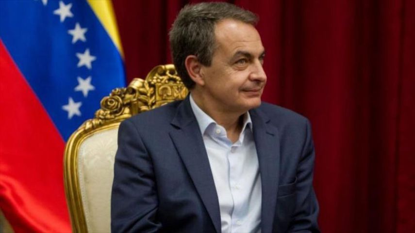 José Luis Rodríguez Zapatero, expresidente del Gobierno español (2004-11) y mediador del diálogo en Venezuela.