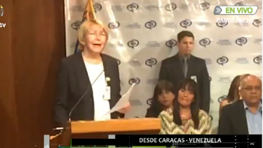 Fiscal General Luis Ortega repudia la violencia como arma de acción política.&nbsp;