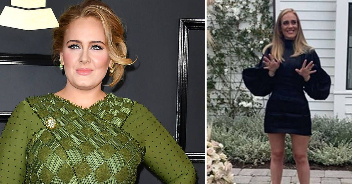  Adele se despide de los kilos y reaparece con nuevo look