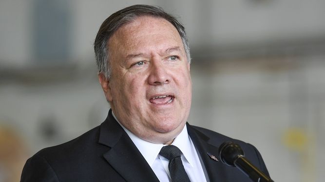 Mike Pompeo, secretario de Estado de los EEUU.
