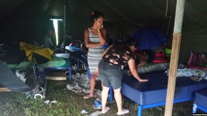 Cubanos varados en Costa Rica.&nbsp;