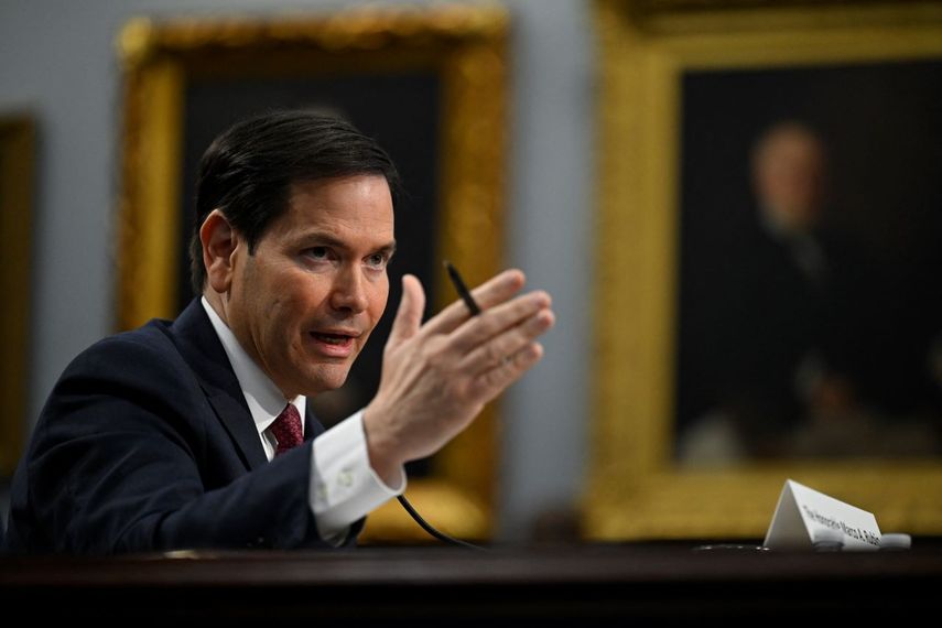 El secretario de Estado Marco Rubio testifica ante el Comité de Asignaciones de la Cámara de Representantes en Washington, DC.