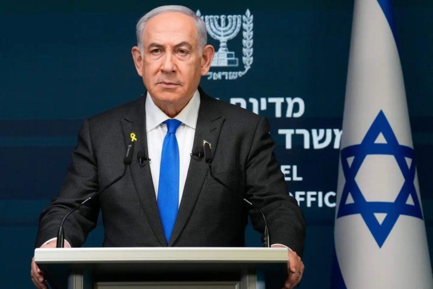 Primer ministro de Israel, Benjamin Netanyahu.
