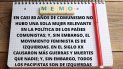 Una frase que desde hace tiempo circula en las redes sociales. Una frase que desde hace tiempo circula en las redes sociales.