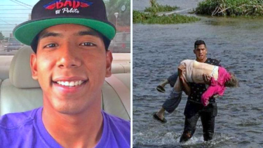 El venezolano César Padrón se hizo noticia por su gesto heroico al cargar a una anciana a través del Río Bravo.&nbsp;