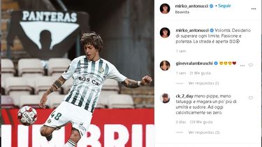 Se dice que un clip de Antonucci sonriendo y bailando una canci&oacute;n unas horas despu&eacute;s de la derrota del Vitoria ante Boavista enfureci&oacute; al club, y provoc&oacute; una disculpa p&uacute;blica del jugador.