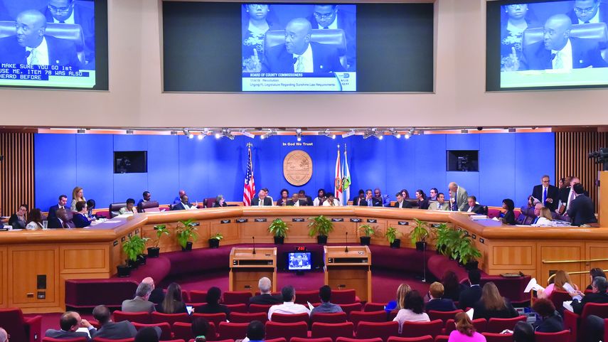 Para 2024 ya no existirá en el condado Miami-Dade la figura del alcalde fuerte y ninguno de los comisionados que conforman la junta de hoy.&nbsp;
