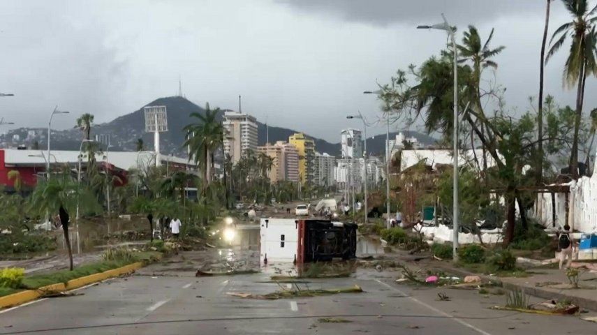 &nbsp;Acapulco sumergido en el caos tras el paso del huracán Otis.&nbsp;