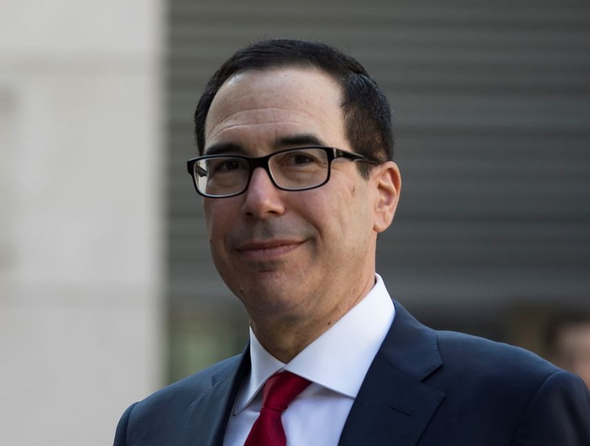 Steven Mnuchin, secretario del Tesoro de Estados Unidos.