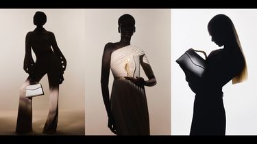 Colección de bolsos pre-otoño/otoño invierno 2025 del diseñador Elie Saab.