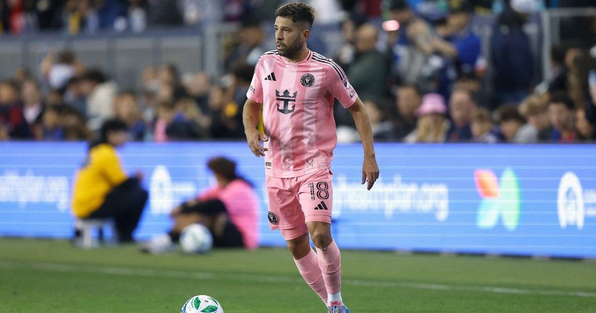 Español Jordi Alba extiende contrato con el Inter Miami hasta 2027