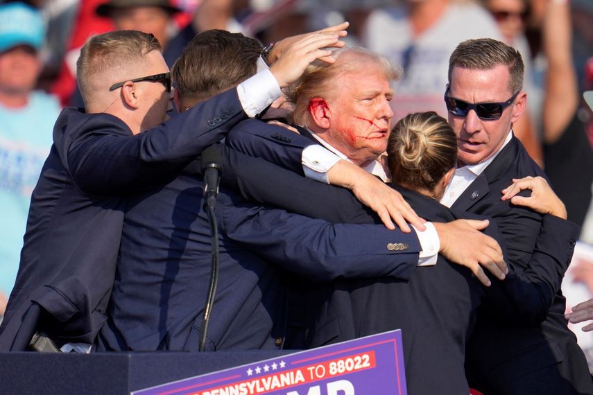 El expresidente y candidato presidencial republicano Donald Trump.