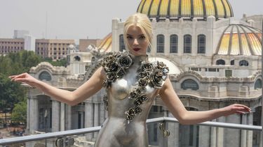 Anya Taylor-Joy posa durante una sesión para promover la película Furiosa: A Mad Max Saga, en la Ciudad de México el lunes 6 de mayo de 2024.&nbsp;