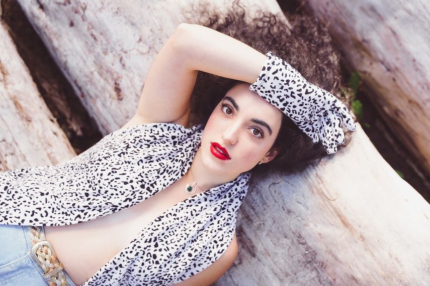 La actriz y cantante chilena Sofía Bragar.&nbsp;