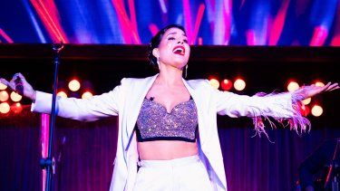 La cantante cubana Haydée Milanés presenta en Miami.&nbsp;