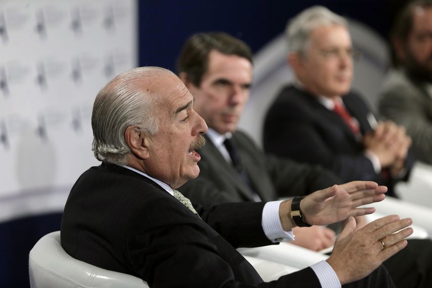 Pastrana&nbsp;intervino en el IV Foro Atlántico en la Casa de América de Madrid, dedicado al referéndum sobre los acuerdos de paz